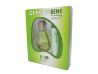 Дамски подаръчен комплект Citrus Bene natural сравнен със зелено C-Thrue